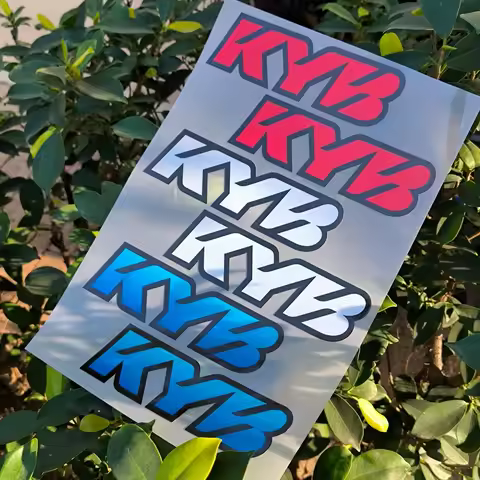 Reflective Motocross Motorcycle Sticker For Kyb For Yamaha Honda Suzuki Ktm Kawasaki Benelli