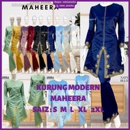 Kurung Modern Maheera Baju Raya Putih Bridesmaid Bridesmaid Nikah Tunang  Konvokesyen Wedding Dress 