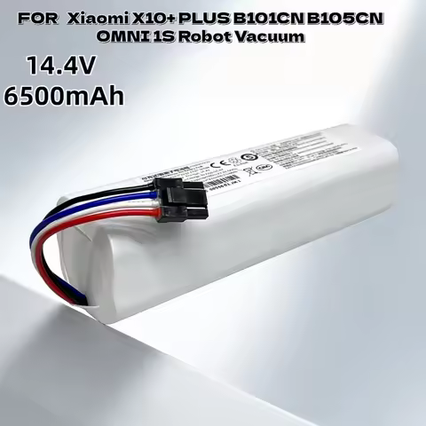 Long-Lasting Power 6500mAh Battery High Quality for Xiaomi X10+ PLUS B101CN B105CN OMNI 1S Robot Vac