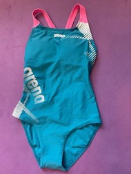 Arena 女童泳裝 (size 140)DIAMONDS LOGO X背連身泳衣