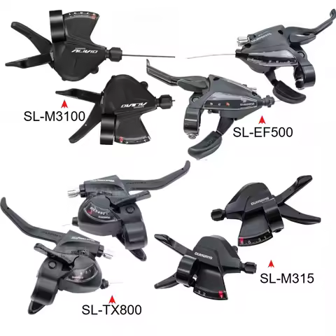 Shimano Bicycle Shifters Altus M315 Tourney TX800 Acera EF500 Alivio M3100 3 8 24 9 27 Speed Split B