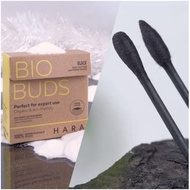 HITAM Hara Bio Buds Makeup Cleanser/Black Cotton Bud