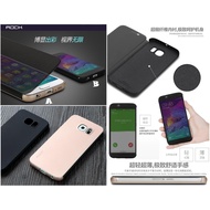 Samsung Galaxy Note 5 S6 ROCK DR.V SMART Transparent Flip Case Cover
