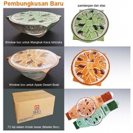72pcs (1 Carton) Glass Bowl Doorgift Gift With Window Box / Sleeve Cenderahati Mangkuk kaca