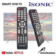 iSONIC LED Remote control DVB-T2 suitable for all iSONIC LED TV