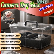 【VINZ】Camera dry box Dry box camera Dry cabinet camera Sealed storage box Camera storage box Camera 