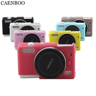 เคสกล้องยางซิลิโคน CAMERA CASE SILICONE CANON M100 (มีหลายสีให้เลือก)