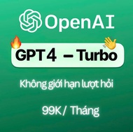 Tài khoản ChatGPT Plus/ Pro Chatbot AI đang hot nhất hiện nay tạo ảnh hỏi đáp suy luận thông minh SH