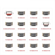 USB Connector Socket Charging Port Charger Dock Parts for OPPO Realme Q Q2 Q2i Q3 Q3i Q5 5G Q5i Pro 