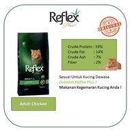 Reflex Plus Adult Cat Food 1.5KG Kitten Makanan Kucing Reflex Omega 3&6 Probiotic Kulit Sihat Reflex