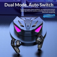 Headset Bluetooth Gaming X15 dengan Latensi Rendah TWS Fon Kepala Tanpa Wayar Bluetooth