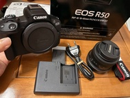 Canon EOS R50 RF-S 18-45mm IS STM Kit 全新