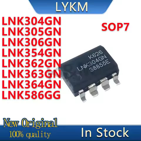 (10piece) New LNK304GN LNK305GN LNK306GN LNK354GN LNK362GN LNK363GN LNK364GN LNK586GG SOP-7 Power ma