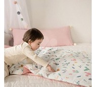 韓國 Juhodeco 兒童純棉睡袋-松鼠森林(附收納袋)