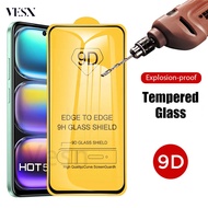 9D Full Tempered Glass Screen Protector For Infinix Hot 50 50i 40 40i 30 30i Play NFC Note 40 40X 30