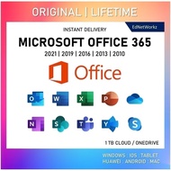 Lifetime Microsoft Office 365 MS Office Professional Plus 2021 2024 2019 2016 Genuine installer and 