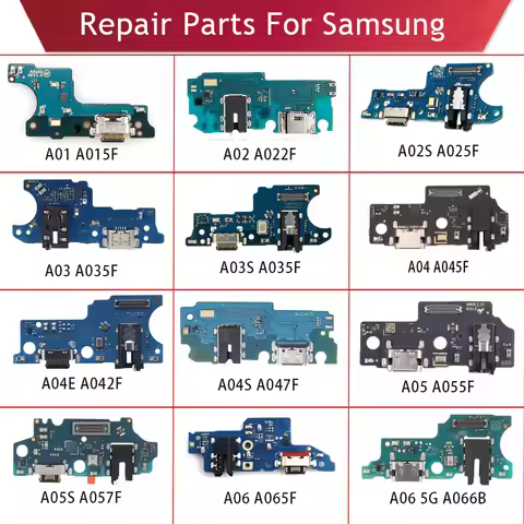 For Samsung A01 A02 A02S A03 A03S A04 A04E A04S A05 A05S A06 Charging Flex Charge Board Connector Do