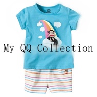 韩版独家气球沙滩猴子套装90-130 Kid t-shirt + short pant (set)