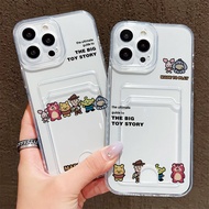 Card Bag Cellphone Casing For Huawei X9C X9B X9A Honor 200 Smart Magic 7 6 5 Lite X8C X8B X8A 4G X7C