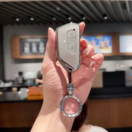 Suitable for Volkswagen id3 Key Cover Lingdul Golf 8 Tuang Range Rover id4/id7/id6 Car Case Buckle