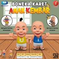 1298 children's rubber upin ipin doll toys children's upin rubber doll toys children's rubber doll t