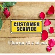 CUSTOMER SERVICE STICKERS