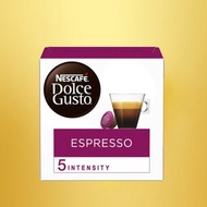 【Dolce Gusto】 雀巢多趣酷思膠囊 義式濃縮咖啡膠囊16顆X3盒入