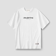 Lucky Light Candy - Script (White / T - Shirt) baju t shirt lelaki t shirt lelaki baju lelaki