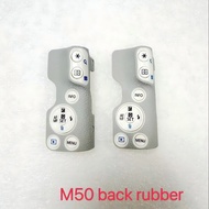 New Back Rubber with Button for Canon EOS M50 M50II M50 Mark ii Thumb Cover Rubber Replacement Parts
