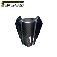 อุปกรณ์ที่บังลมการไหลของกระจกหน้ารถคาร์บอนไฟเบอร์มอเตอร์ไซค์150 Haojue 150 UHR150 UHR กระจกบังลมด้าน