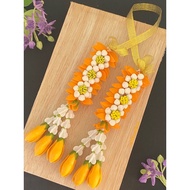 Flat Steering Wheel For Men 5.5 Inches Thai Clay