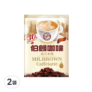 MR.BROWN 伯朗咖啡 義式拿鐵 三合一  17.5g  30入  2袋