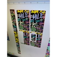 B80 B60 Centa Aio Graffiti Wall Garskin Sticker/Case Sticker Can Be Customized Motif - 2Pcs