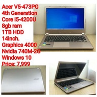 Acer V5-473PG4th GenerationCore i5-4200U