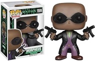 Funko Morpheus: The Matrix x POP! Movies Vinyl Figure &amp; 1 PET Plastic Graphical Protector Bundle [#159 / 05091 - B]