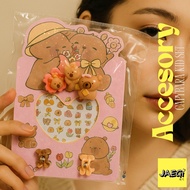 JAEGi - Capybara Accessories Capybara Hair Clip Set Capybara Sticker