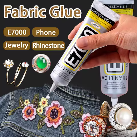 Transparent E7000 Glue Phone Repair Rhinestones Jewelry Making Fabric Textile Cloth PU Leather Pearl
