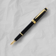 【CROSS】 Bailey Light貝禮輕盈系列金夾亮黑鋼筆-F尖