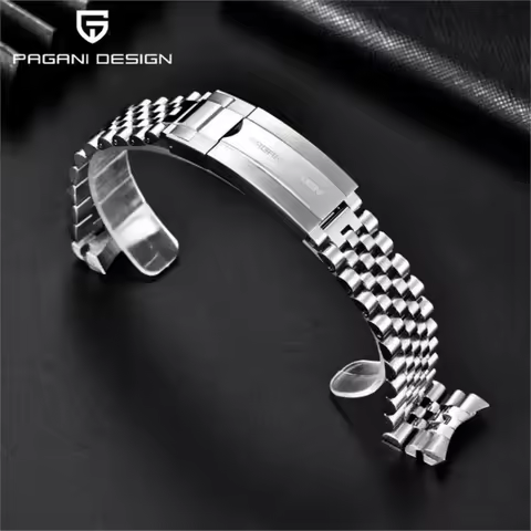 PAGANI DESIGN Original For PD1661,PD1662.PD1651 Watch 316L Stainless Steel Band Strap Jubilee bracel
