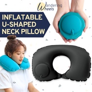 🇸🇬 U-Shape Inflatable Travel Pillow / Neck Pillow Travel / Flight Pillow for Air Plane