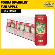Pokka Sparklin' Fuji Apple (24 x 325ml) - Expiry 07 Mar 2026