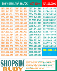 Sim Viettel trả trước đẹp 5G Tự Đăng Ký Chính chủ Qua My Viettel Tại Nhà.Làm esim Dễ Dàng sim có sẵn