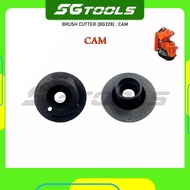 SPARE PART (BG328): CAM SPARE PART E-START RECOIL STARTER MESIN RUMPUT T328 TNK328 NKT328 FR3000 FR3