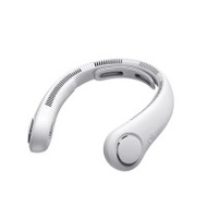 JisuLife Neck Fan Life4 便攜式掛頸風扇 - 灰色 | 貼合人體頸部曲線 | 5級強勁風力 | 香港行貨