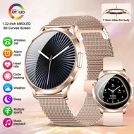 GUHUAVMI Luxury Smartwatch, 1.32-Inch 3D Curved AMOLED Screen, Ultra Thin Body, UNISEX, With Wireles