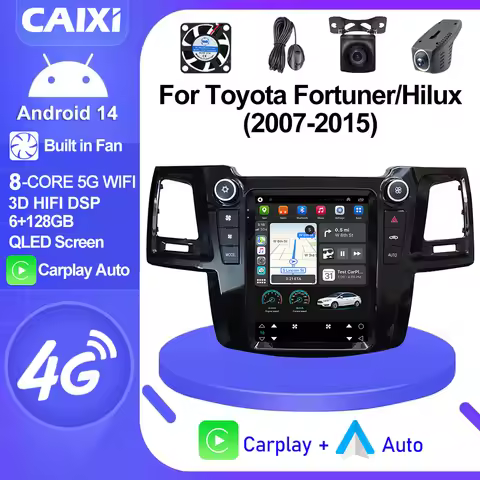 CAIXI GX9 GPS Navigation For Toyota Fortuner/Hilux 2007-2015 Car Radio Multimedia Player 2 Din Stere
