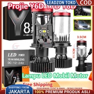 Projector Y6D Y7D Y8D H4 Import Super Bright LED Car Motorcycle Lights Led Car Motorcycle Lights Y7D
