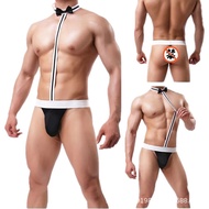 Sexy Jumpsuit Underwear - Bow Tights Thong for Men