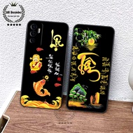 Vivo V23E case printed with the words wealth, fortune, and peace of mind, SUPER BEAUTIFUL