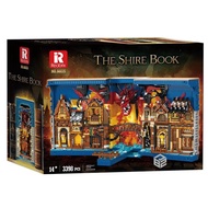 Reobrix 66035 New Products Hobbit the Shire Book Toy Build Blocks Model Building Block Sets Toys Gif